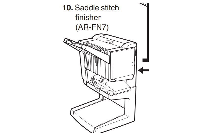 AR-F N 7: Saddle stitch finisher 